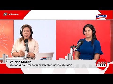 Entrevista a Valeria Morón en Radio Exitosa